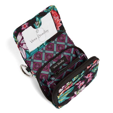 iconic rfid card case vera bradley|Vera Bradley rfid pocket wallet.